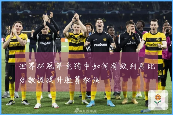 世界杯冠军竞猜中如何有效利用比分数据提升胜算秘诀